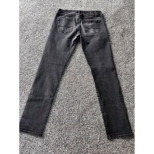 American Eagle Flex Slim Jeans Black Wash straight Denim Pants Mens 29x32‎